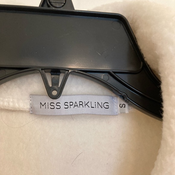 Miss Sparkling Plush Plaid Fleece Teddy Jacket - Picture 3 of 9